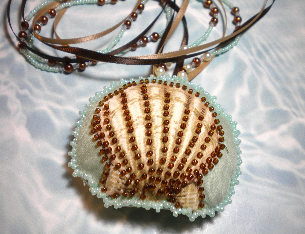 Del's Shells Beaded Pillows and Pendants