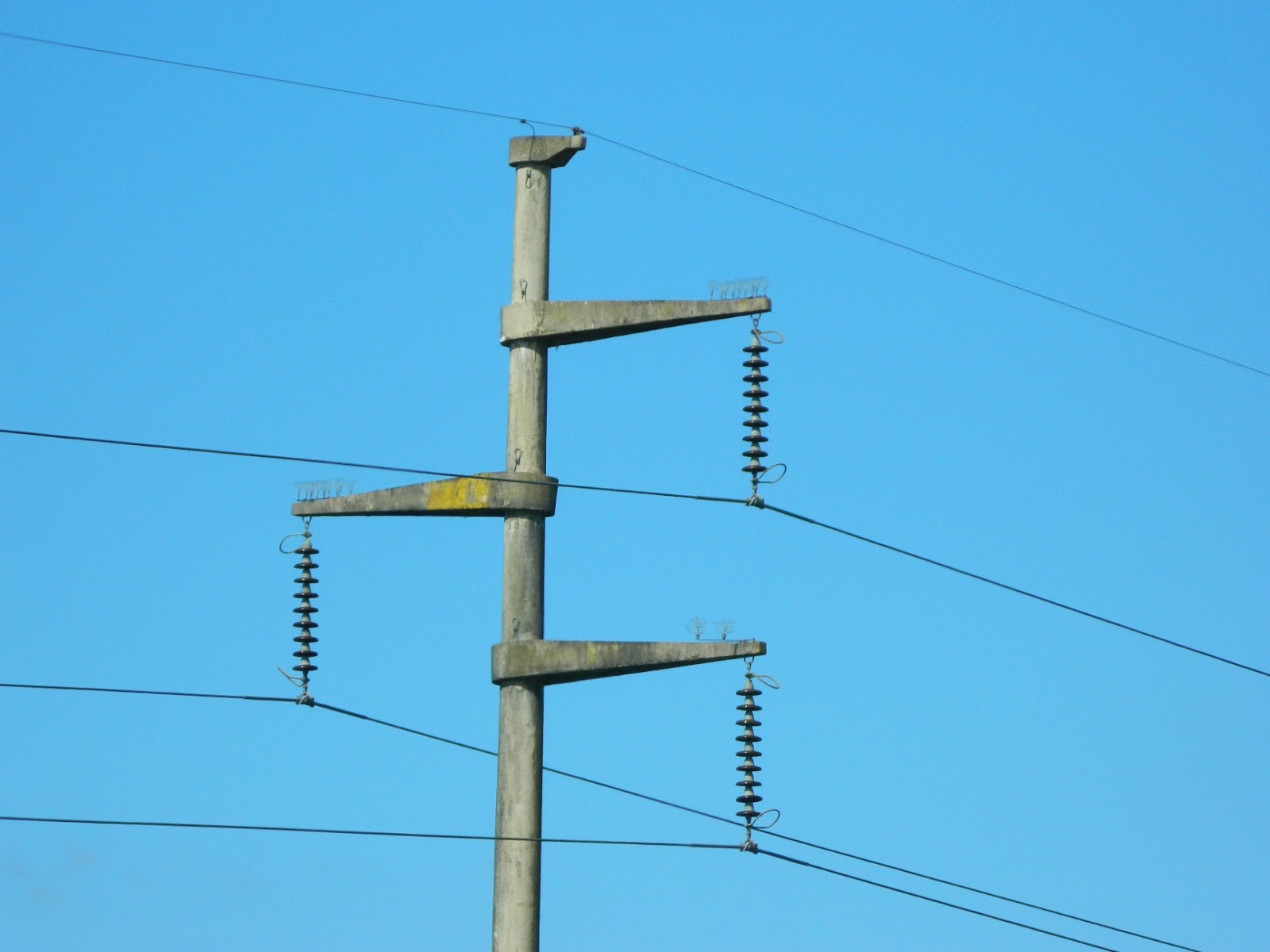 Cursos 15: Postes de línea eléctrica aérea y el sistema de protección