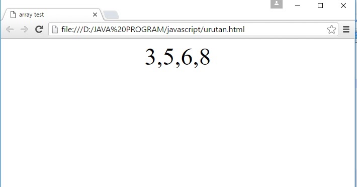 Contoh Agenda Javascript Array Sederhana - Materi Soal