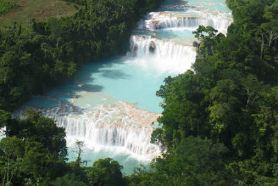Cascadas de Agua Azul en Chiapas - que visitar