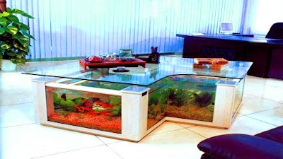 Model Meja Aquarium