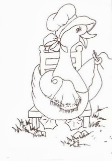 desenho semaninha da dona pata - quinta
