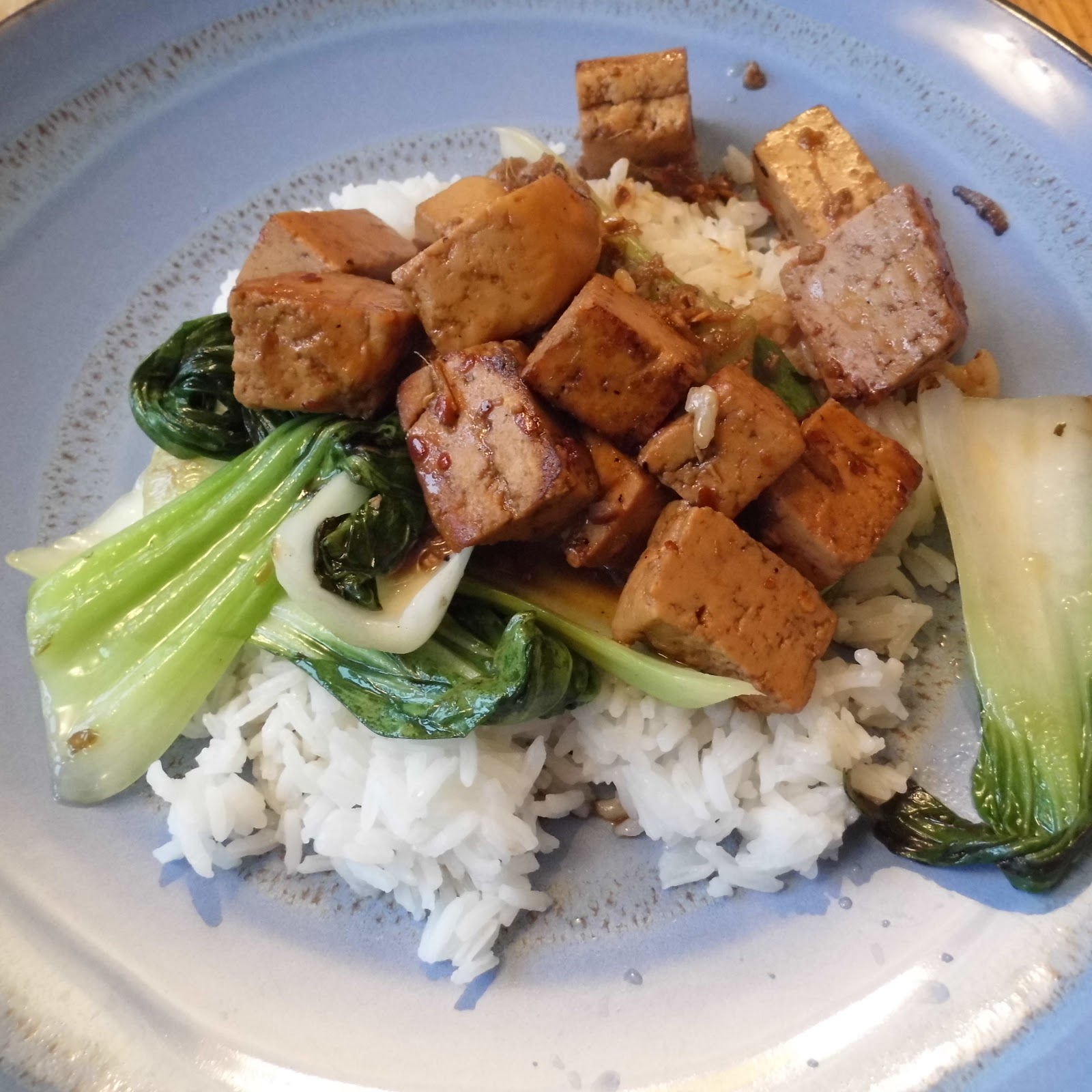 Kate&amp;#39;s blog (Reading &amp; Eating): Dinner, 24/9/18: Ginger Sweet Tofu with ...