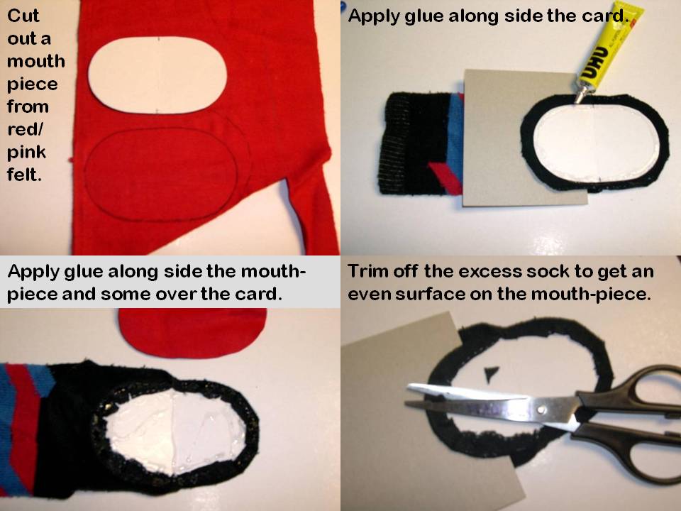 Chua's Drawer MAKING A BIG MOUTH SOCK PUPPET