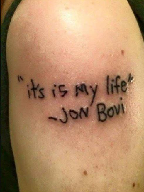 200+ Really Funny Bad Tattoos (2020) Worst, Horrible, Ugliest Designs