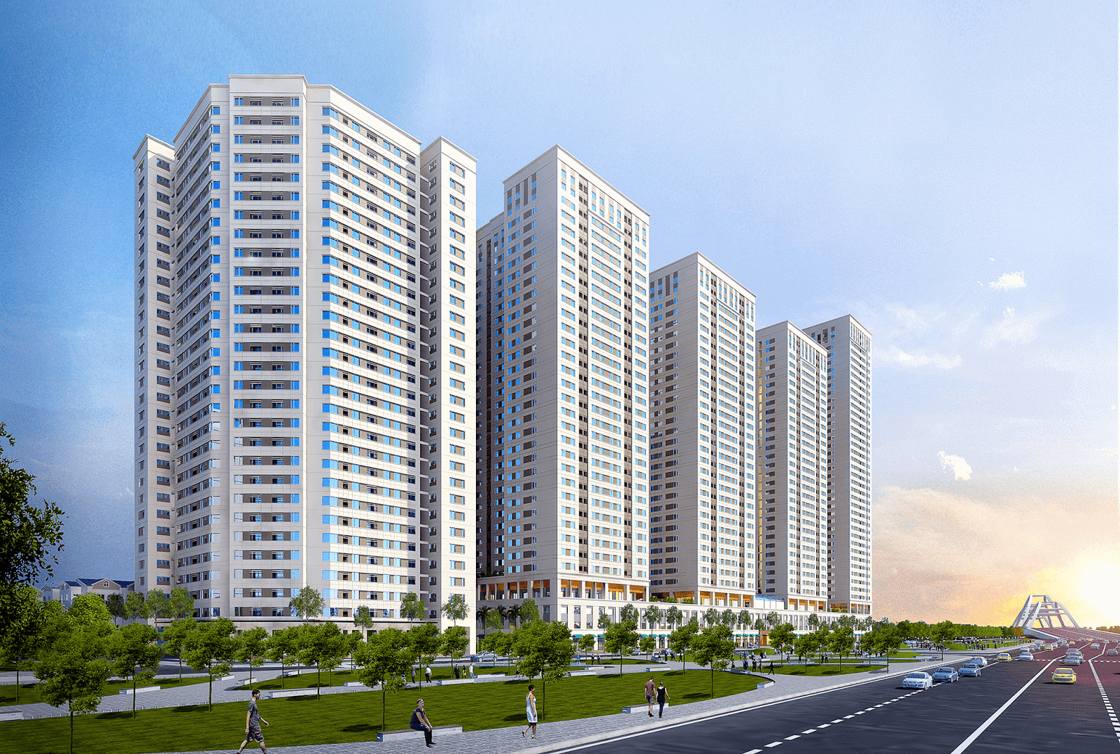 Phối cảnh chính thức của chung cư Eurowindow River Park Phối cảnh chính thức của chung cư Eurowindow River Park