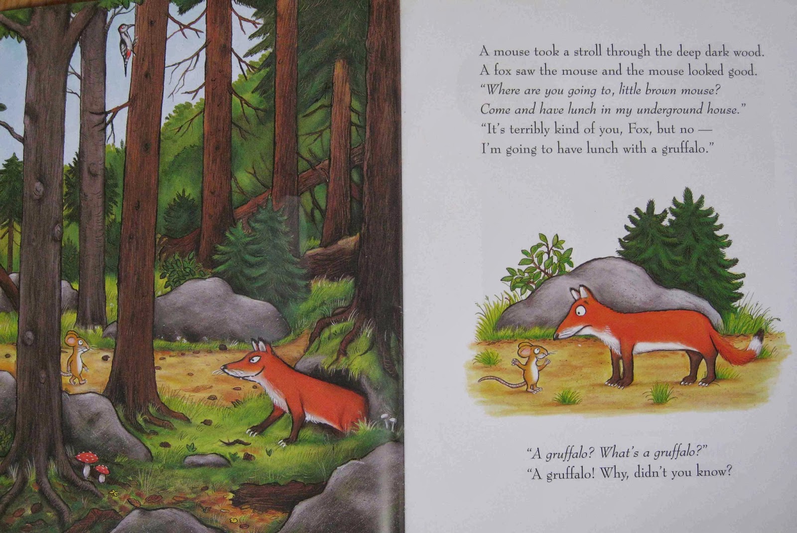 Маленький рассказ в лесу