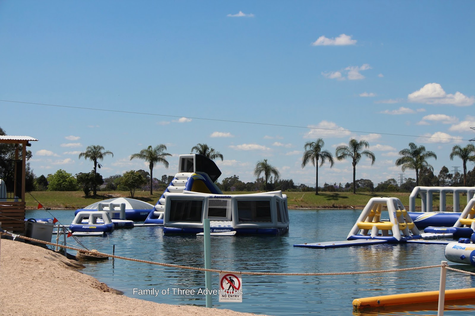 Family of Three Adventures Cables Wake ParkPenrith