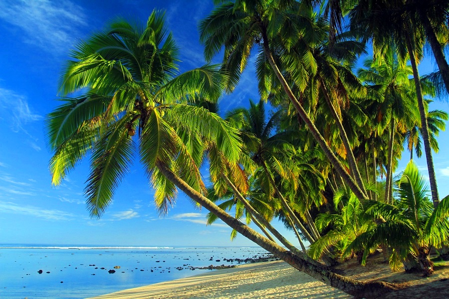 Cook Islands - One Of The Best Locations With Crystal Blue Waters And White Sandy Beaches