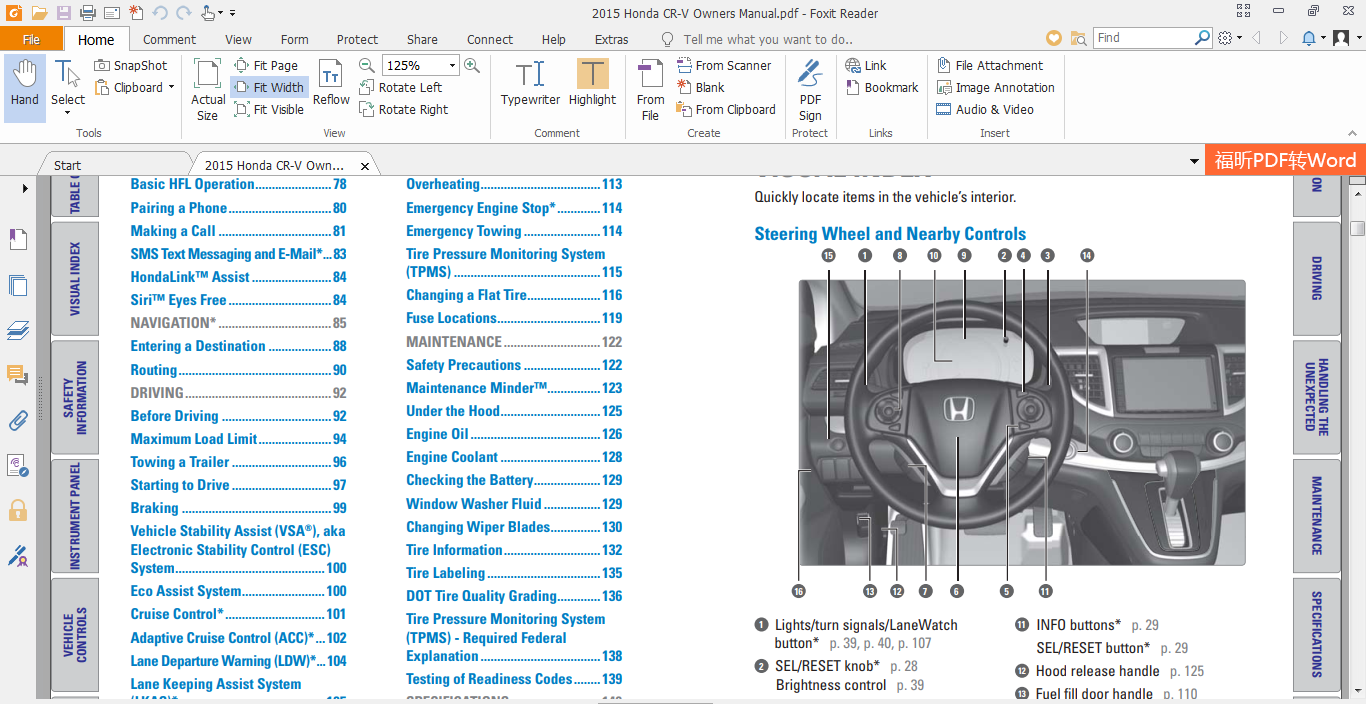 Honda Cr V Owners Manual