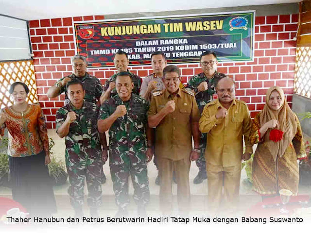 Thaher Hanubun dan Petrus Berutwarin Hadiri Tatap Muka dengan Babang Suswanto Thaher Hanubun dan Petrus Berutwarin Hadiri Tatap Muka dengan Babang Suswanto