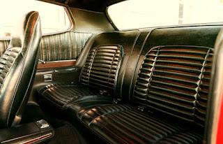 1972 Plymouth Satellite Sebring 318 Sport Coupe Car 1972 Plymouth Satellite Sebring 318 Rear Seats Picture