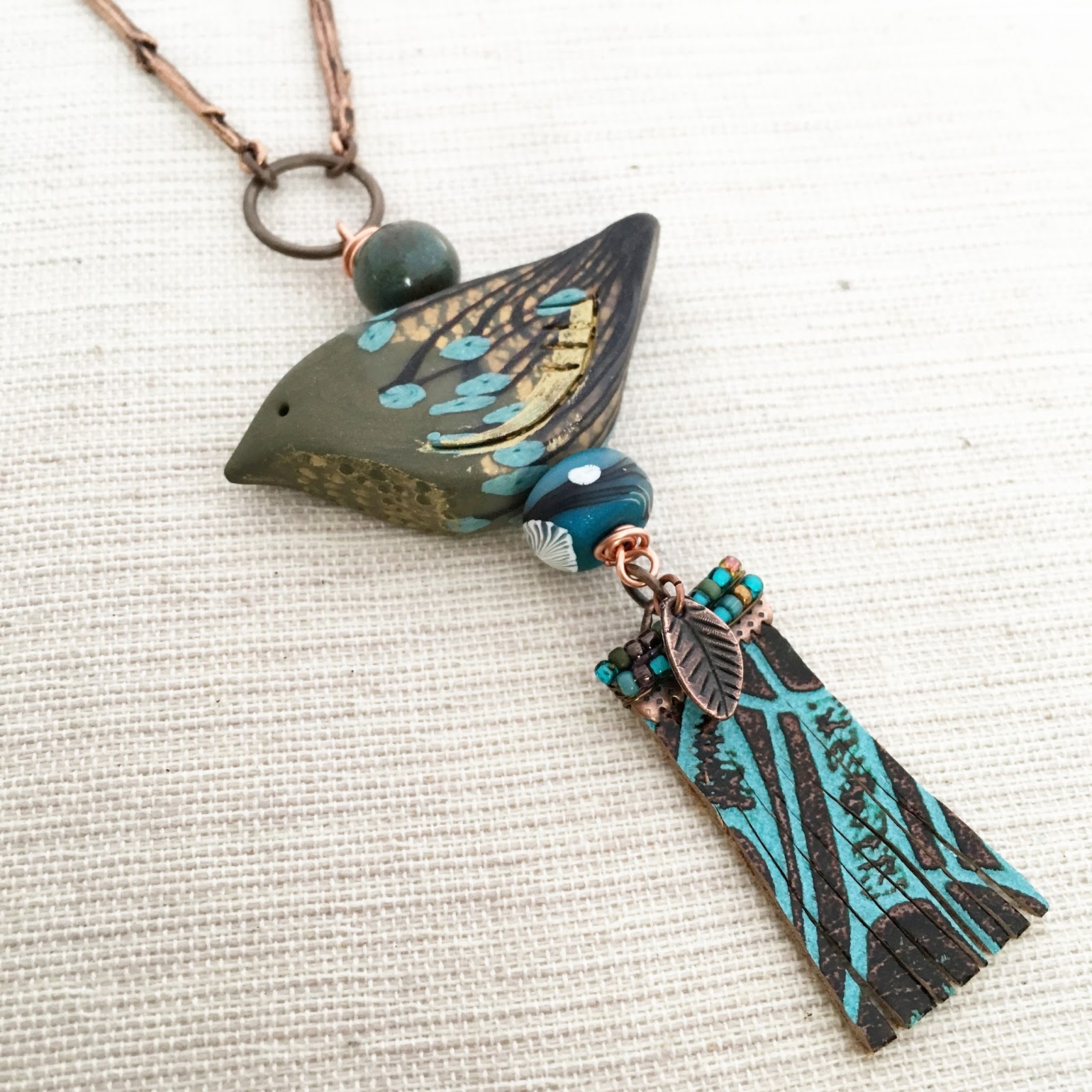 Humblebeads Blog Leather Charm Tassel Tutorial