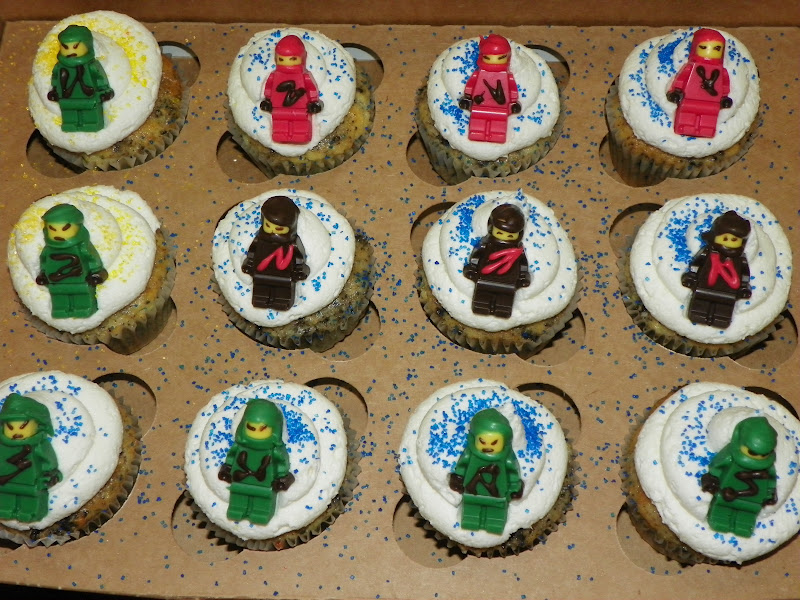 Plumeria Cake Studio Lego Ninjago Cupcakes