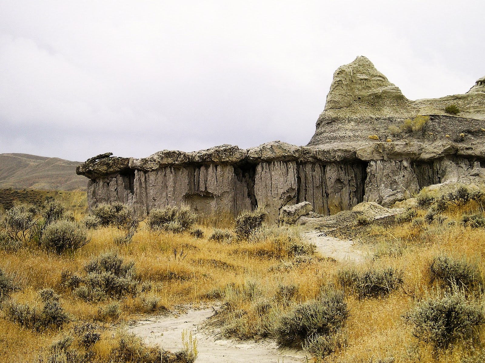 Rocks of Wyoming Badlands, Wyoming