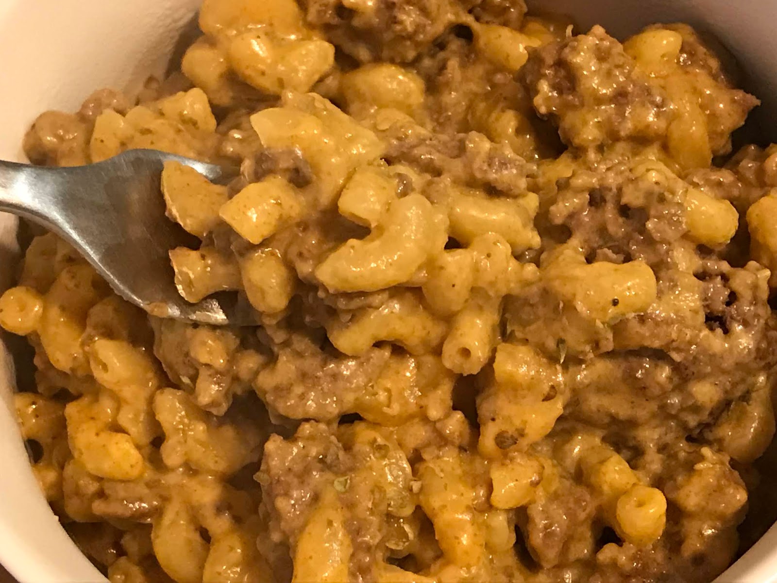The Pastry Chef's Baking Homemade Hamburger Helper Cheeseburger Macaroni