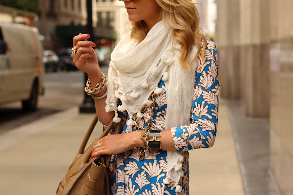 Maxi dress + scarf - Blog Femina - Modéstia e Elegância
