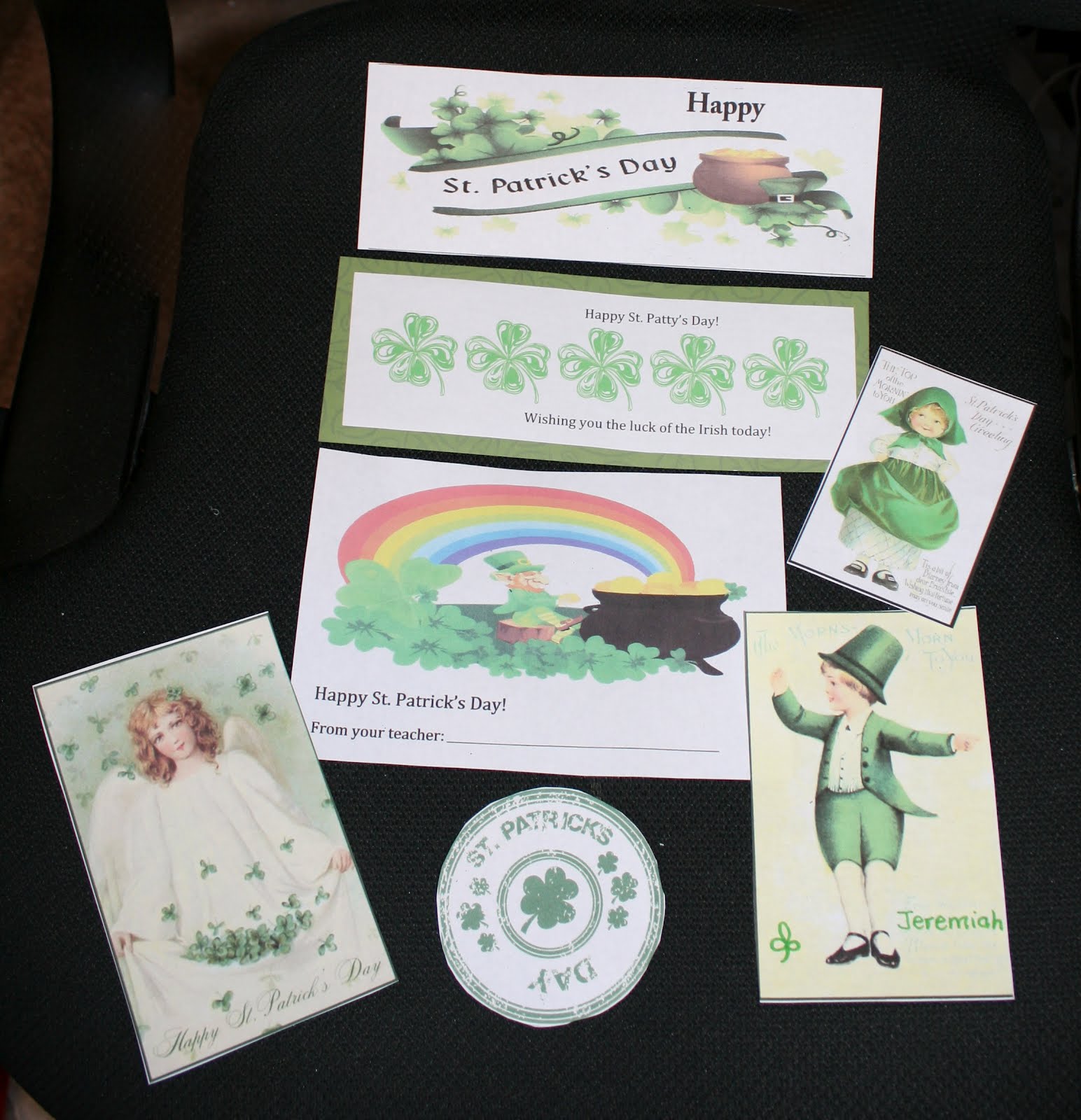 Classroom Freebies Too: PK-2: St. Patrick's Day Stuff