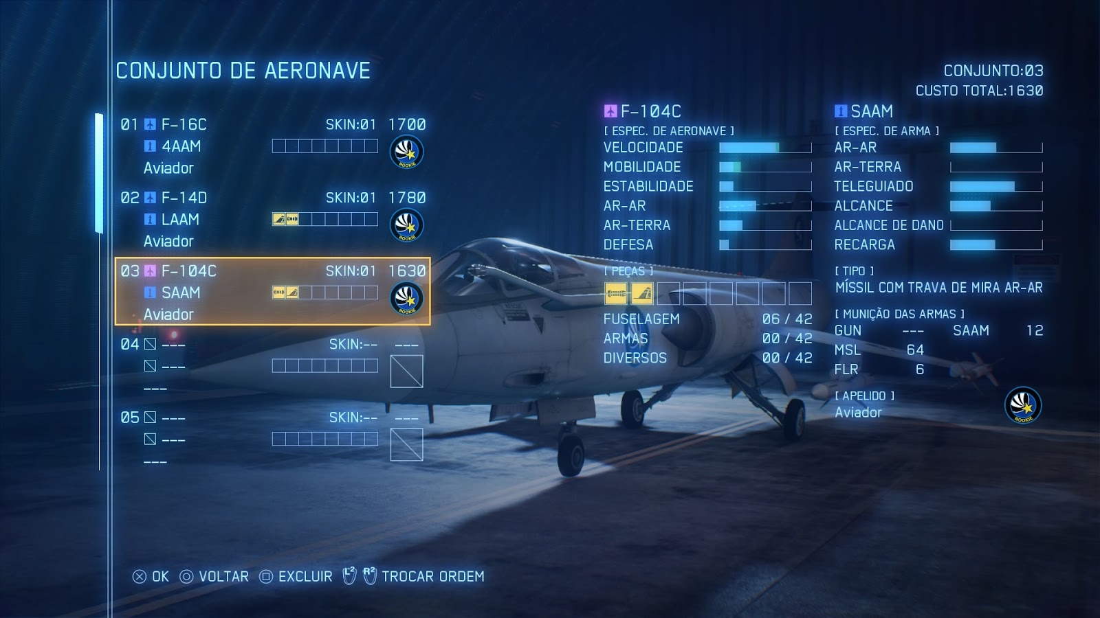 Gameplay Ace Combat 7 PS4 Xbox One e PC jogo de avião 
