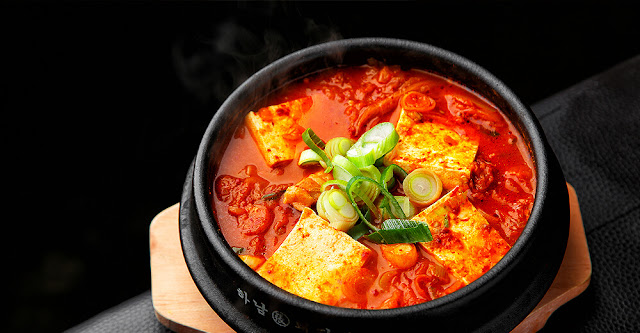 Những món ăn ngon nổi tiếng của Hàn Quốc canh kim chi han quoc