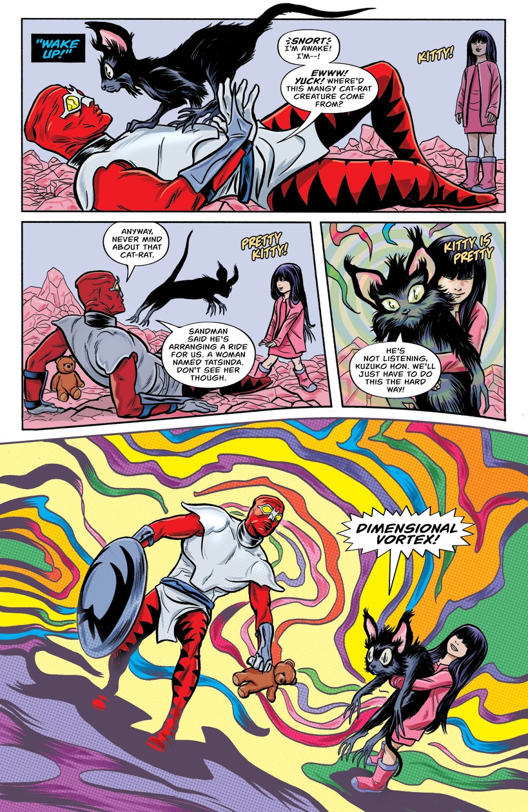 Weird Science DC Comics: PREVIEW: Bug! The Adventures of Forager #4