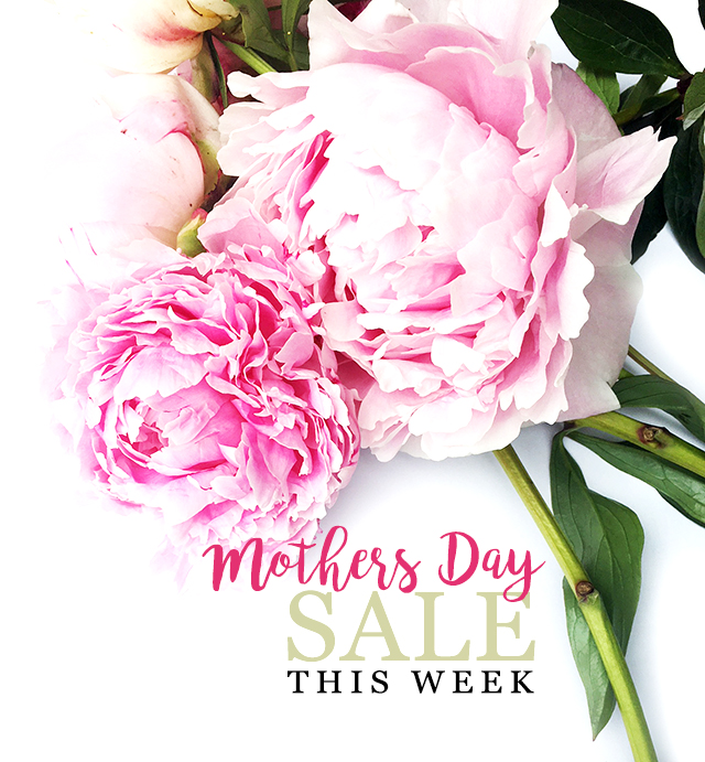 sale for mother's day