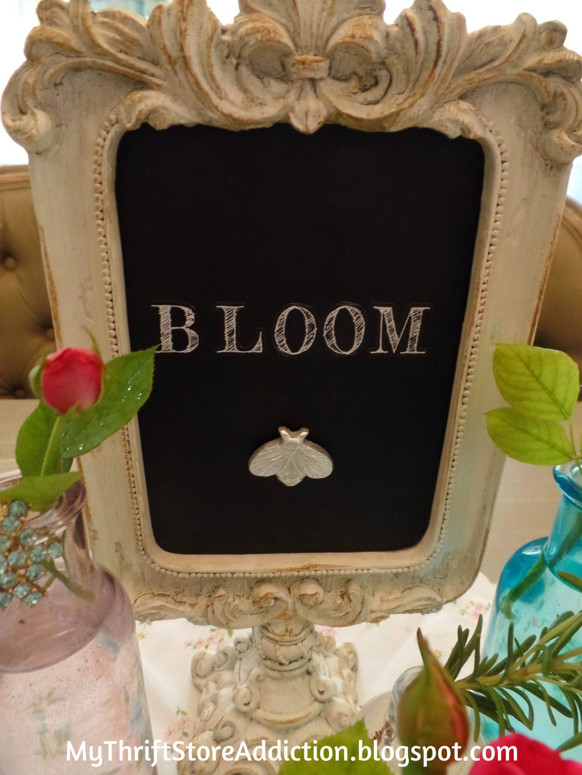 Bloom chalkboard