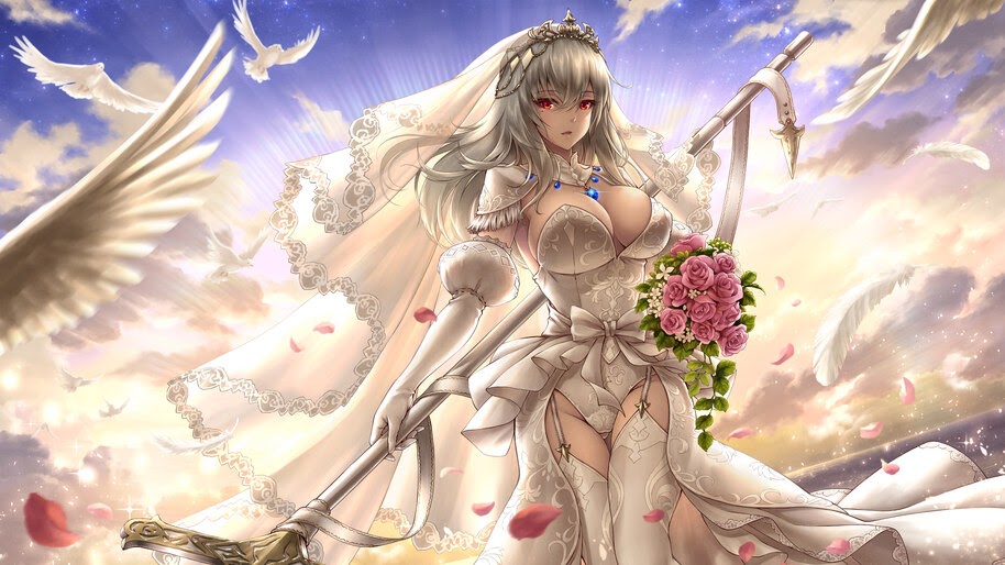 Azur Lane, Saint Louis, Anime Girl, 4K, #4.1761