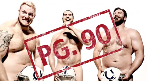 The Randy Report: ESPN Magazine - The Body Issue: Colts Offensive Line