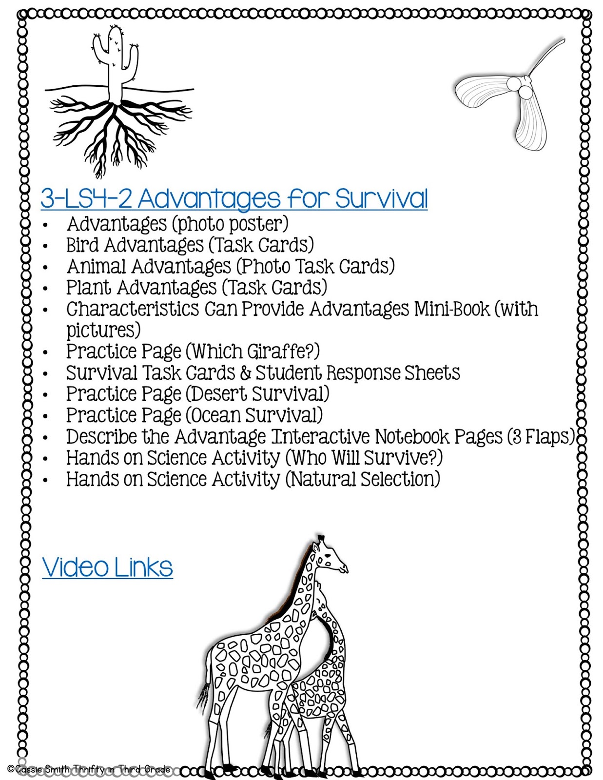 Inheritance and Variations of Traits: Life Cycles and Traits 3rd Grade