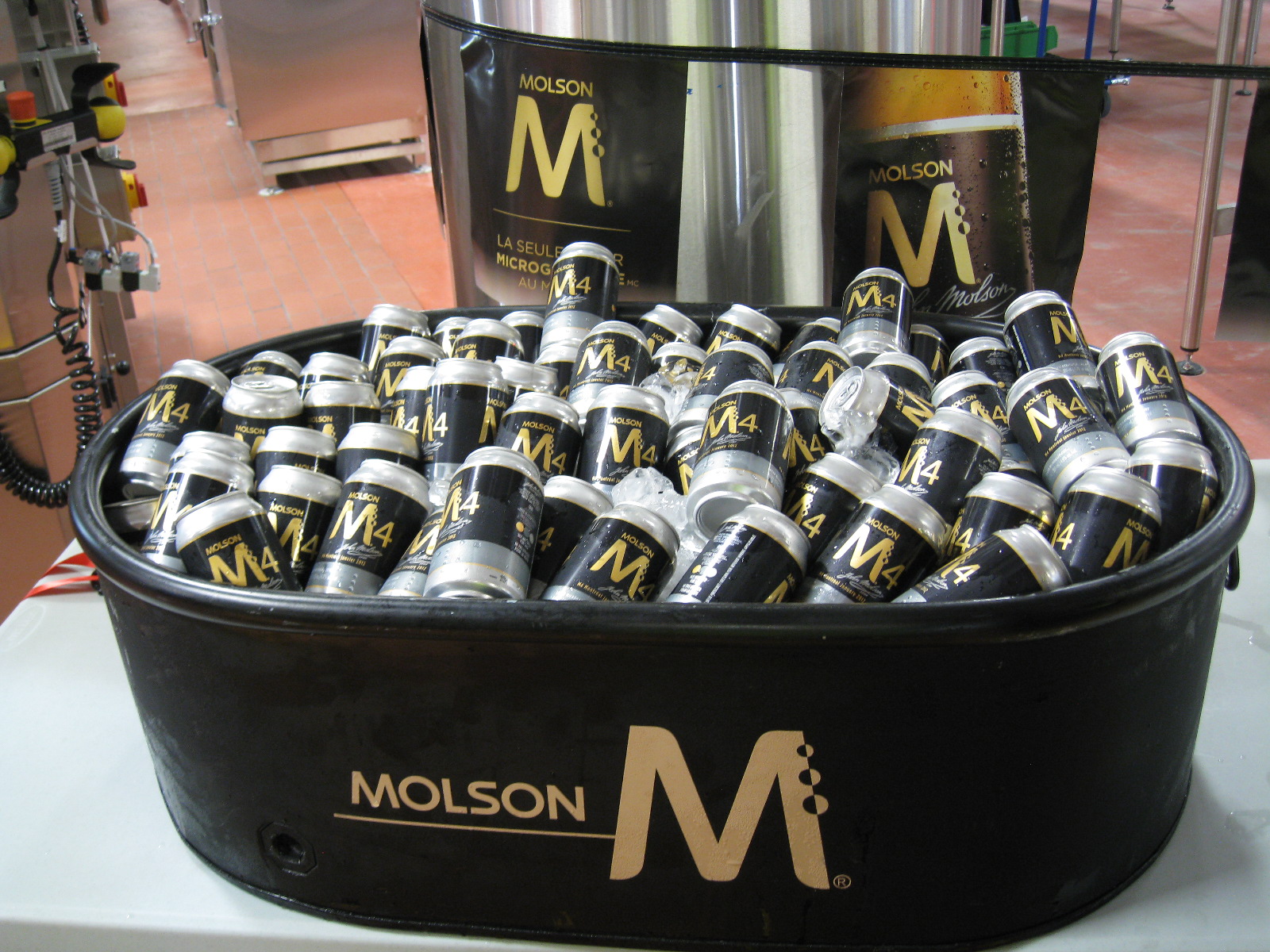 Now Event Molson Coors Brewery New Can Line