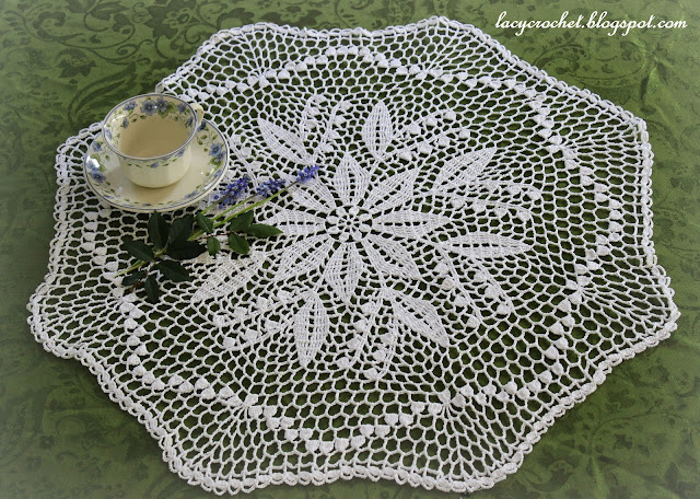 Lacy Crochet: Lily of the Valley Doily, Free Vintage Pattern