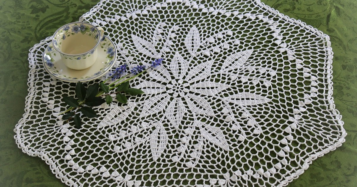 Lacy Crochet: Lily of the Valley Doily, Free Vintage Pattern
