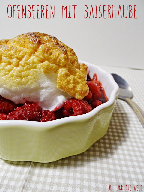 Ofenbeeren mit Baiserhaube