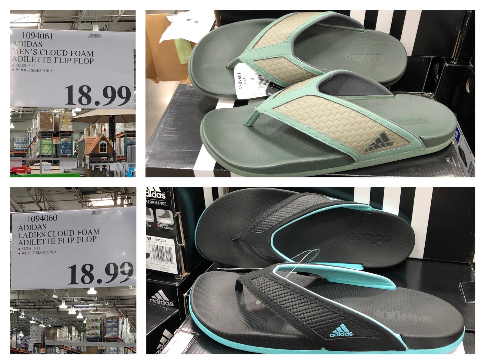 adidas costco slides