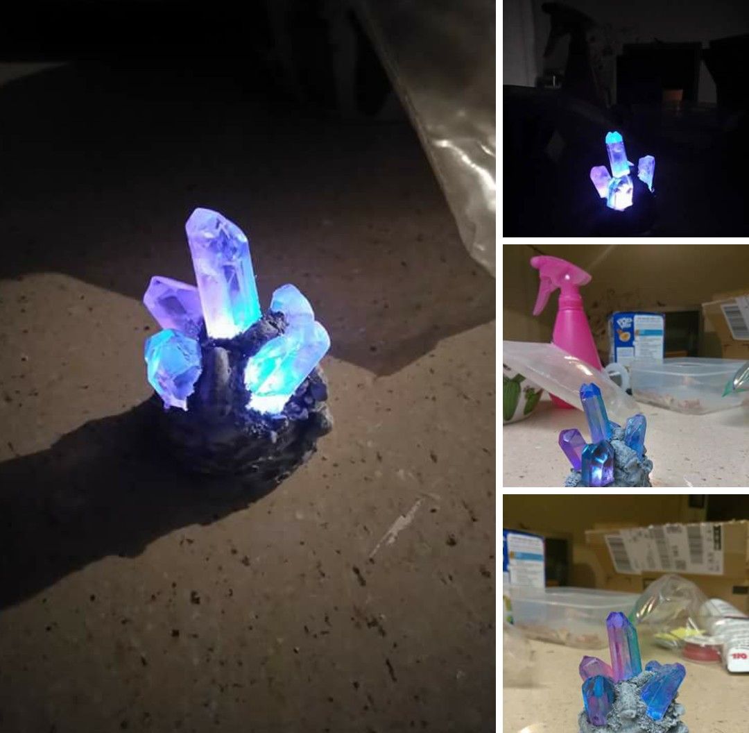 How to make a lightup crystal artifact
