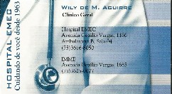 DR. WILY DE M. AGUIRRE