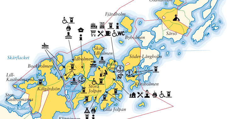 Karta över Finnhamn | Karta 2020