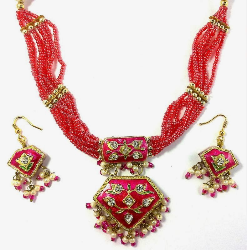 BEAUTY AND FASHION RAJASTHANI JEWELLERY SETS