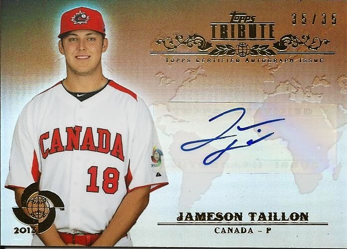 Pirates Treasure Room Oh Canada! Jameson Taillon WBC AUTO