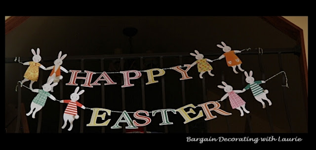 Easter Decor-Bargain Decorating with Laurie