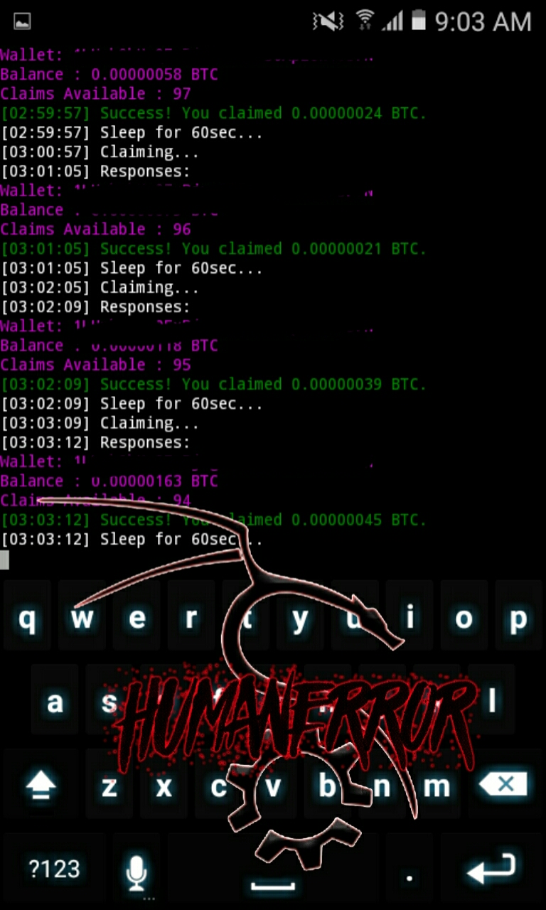 Earn Bitcoin With Termux How To Earn Bitcoin In Freebitco In