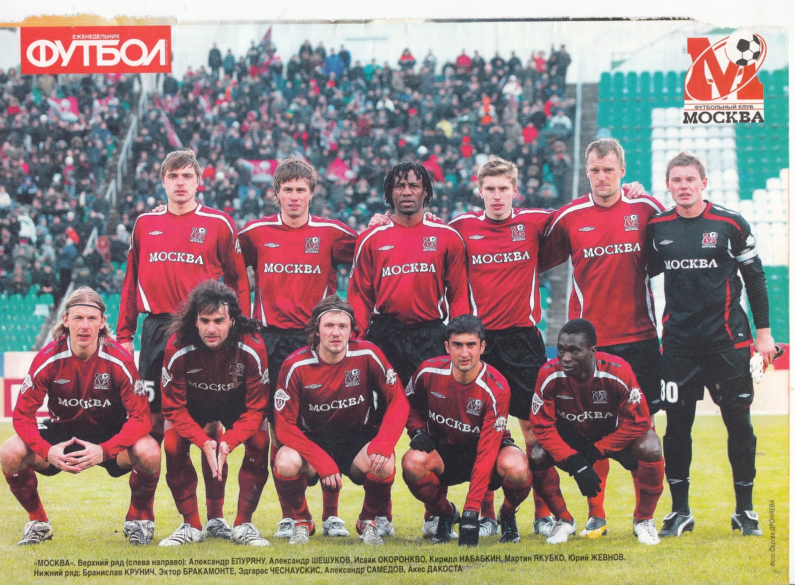 москва футбольный клуб