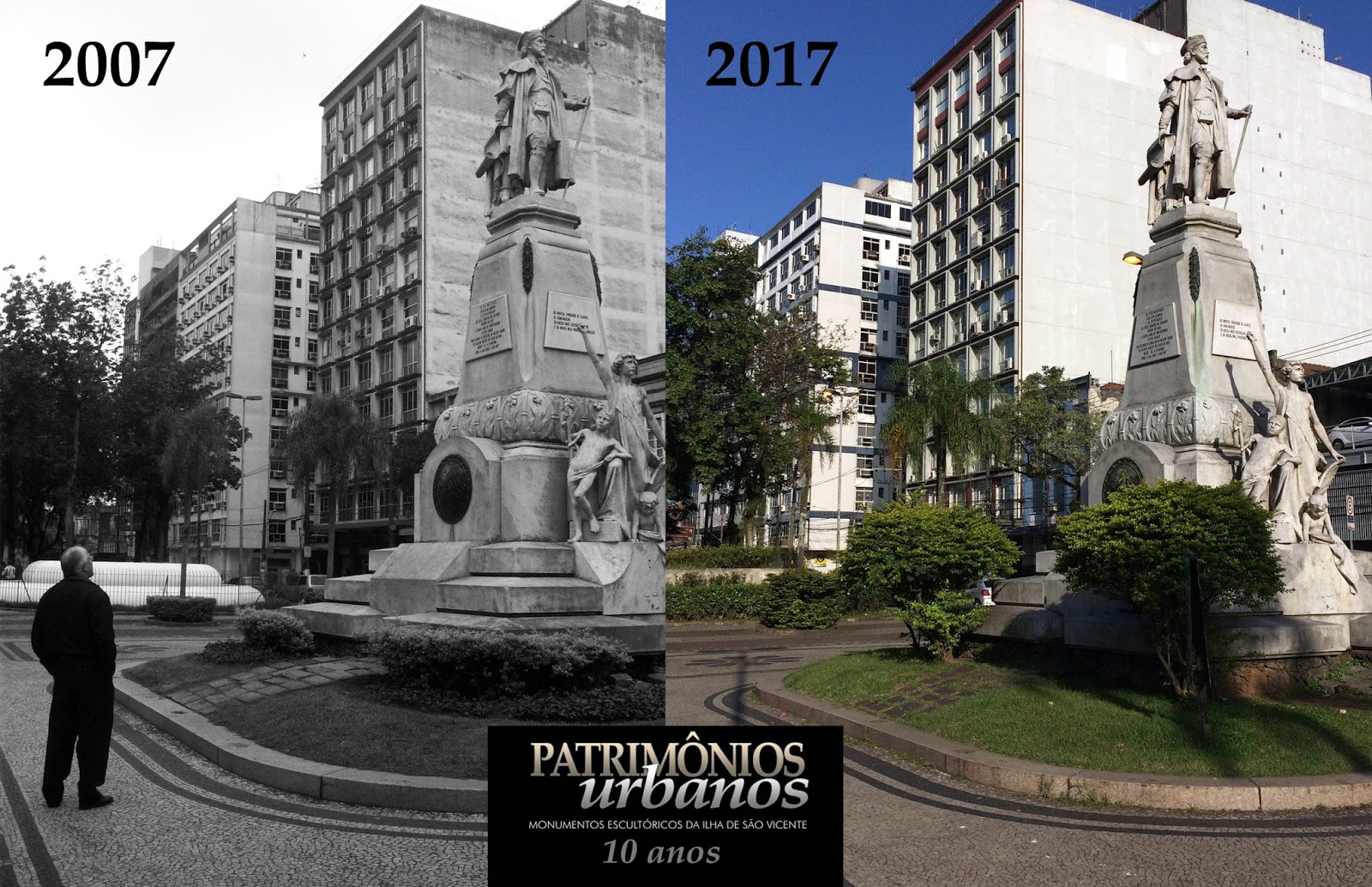 Patrimônios Urbanos ESPECIAL 10 ANOS Monumento a Braz Cubas