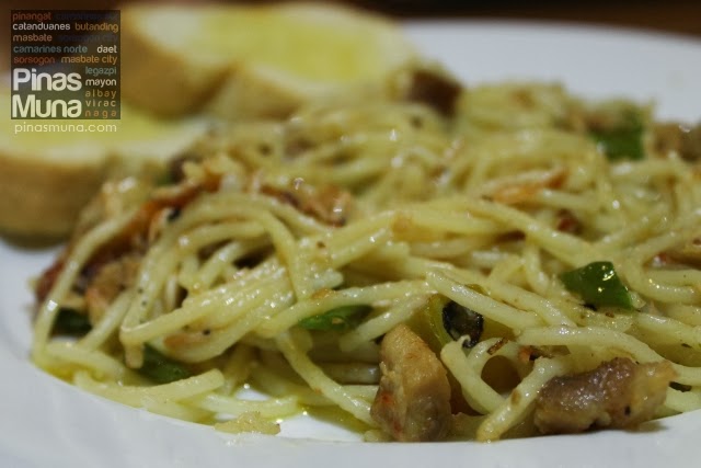 Bicol Express Pasta by Small Talk Cafe