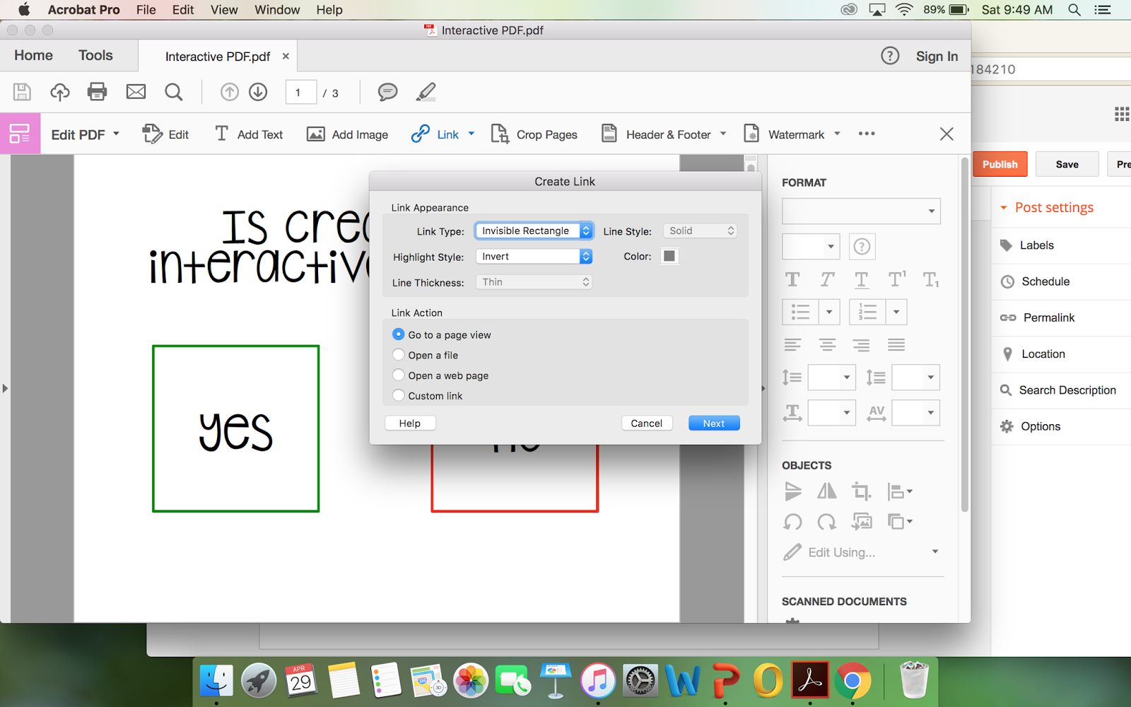 8 Steps to Creating an Interactive PDF | Delightfully Dedicated