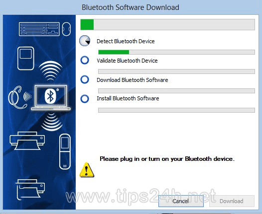 Cách bật tắt và chia sẻ dữ liệu trên Windows 8 bằng Bluetooth