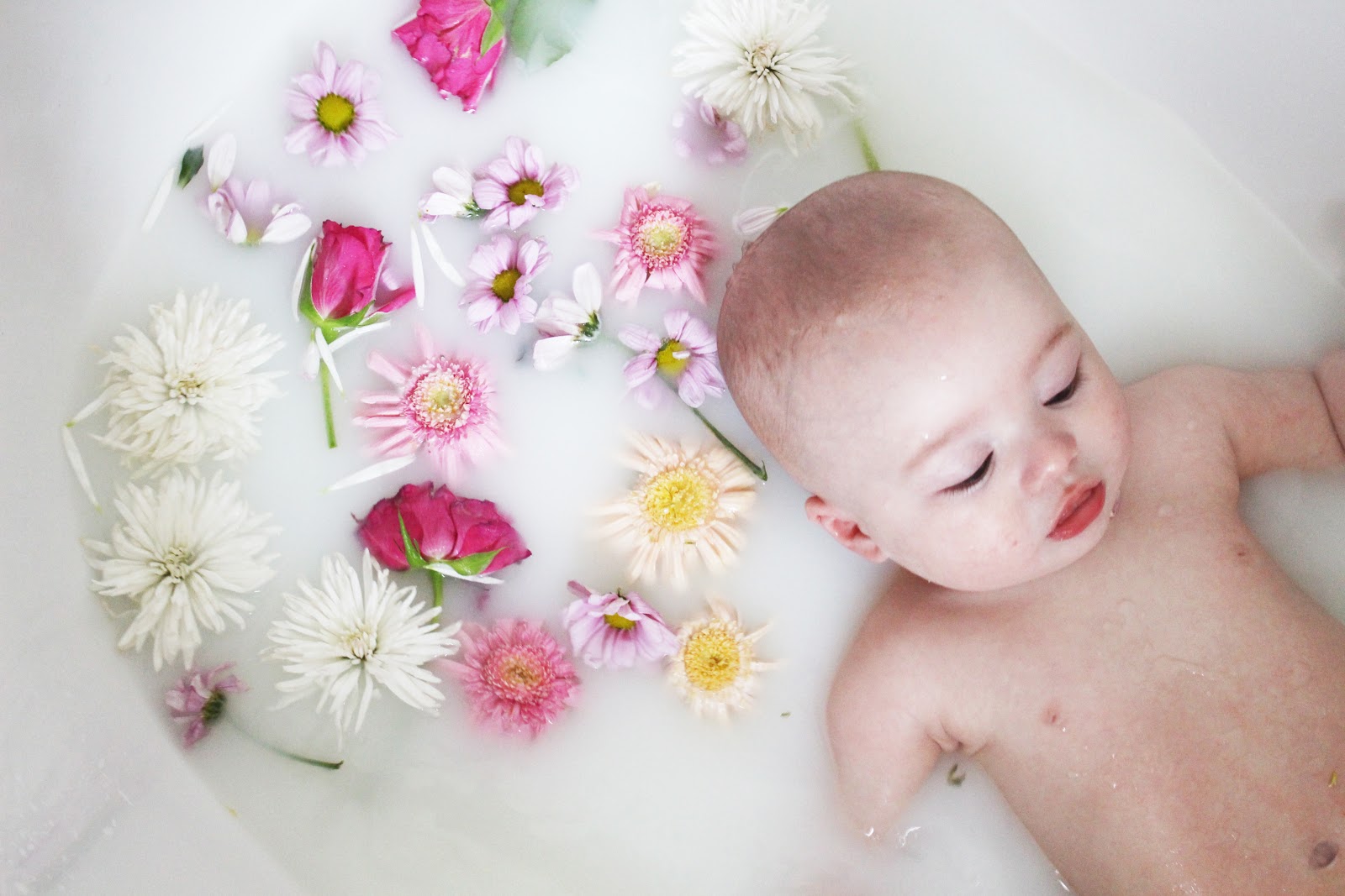 Milk Bath With 6 month old baby photoshoot pinterest what not to do Milk Bath With 6 month old baby photoshoot pinterest what not to do