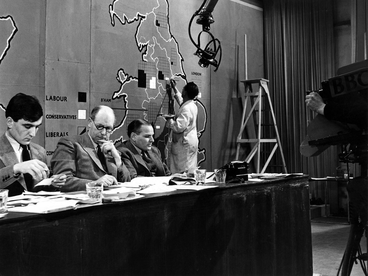 1950. Election Campaigning in the United Kingdom Enters Final Days