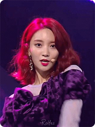 오늘의 인기가요 오마이걸 비니.gif | 인스티즈